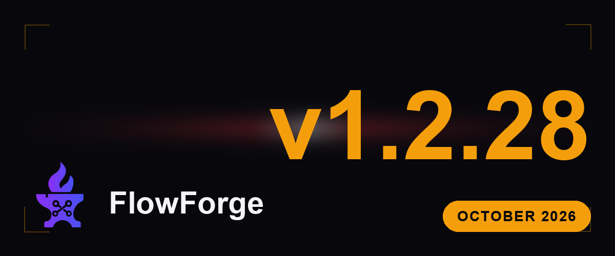 FlowForge v1.2.28 — a carta do fundador, outubro de 2026